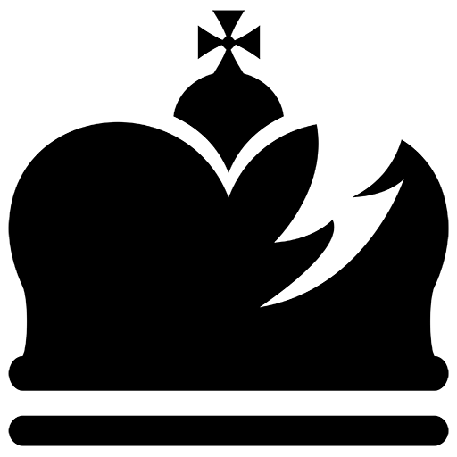 King Logo Black