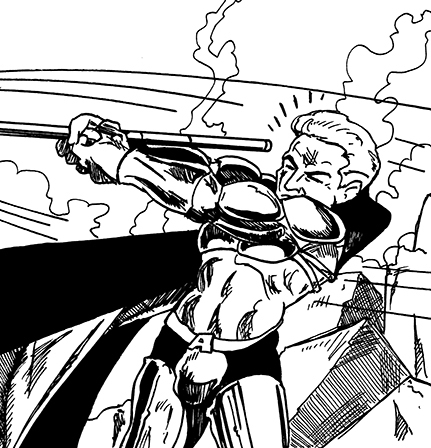 line_art_action_tech_staff_slam_alphaman