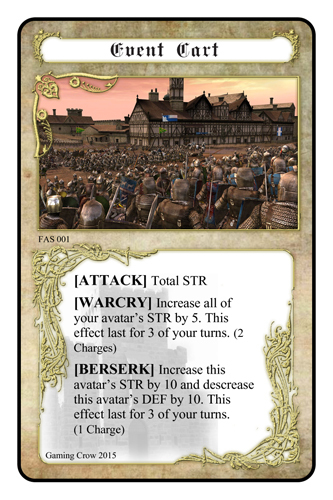 Bridge Card Events